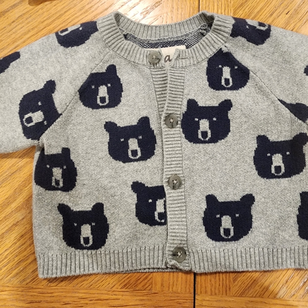 TEA COLLECTION Baby Boy Sweater 3-6M